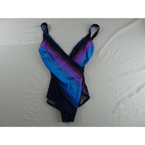 Vintage 90s South Point One-Piece Swim Suit Size 8 - Picture 1 of 6